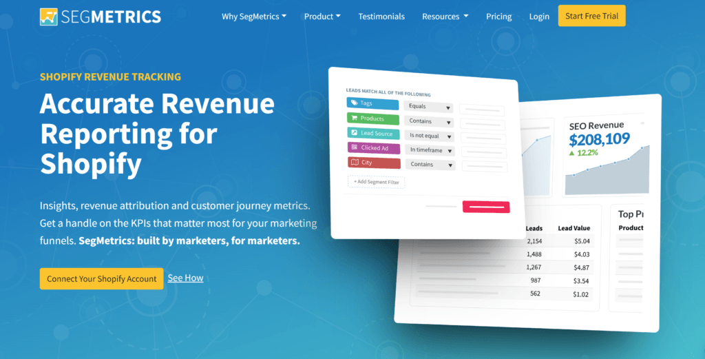 Segmetrics Shopify Integration