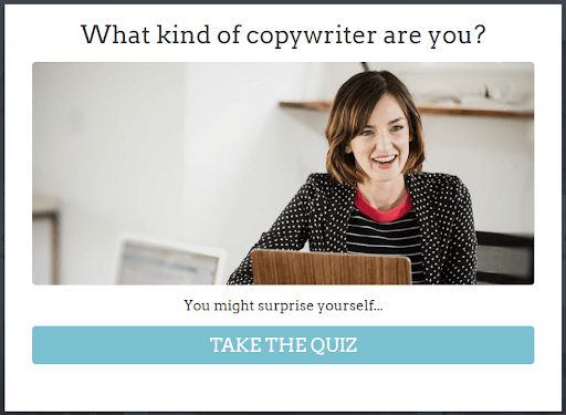 Copywriter Quiz Funnel