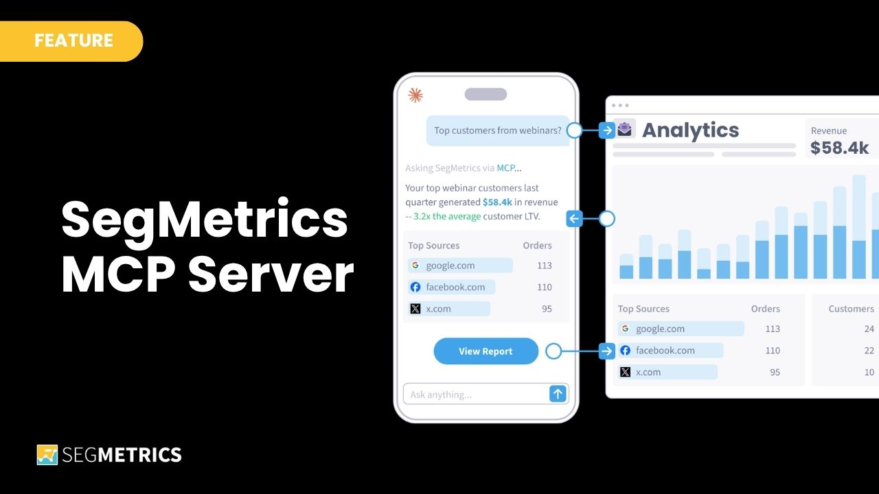 Banner - SegMetrics MCP Server feature announcement