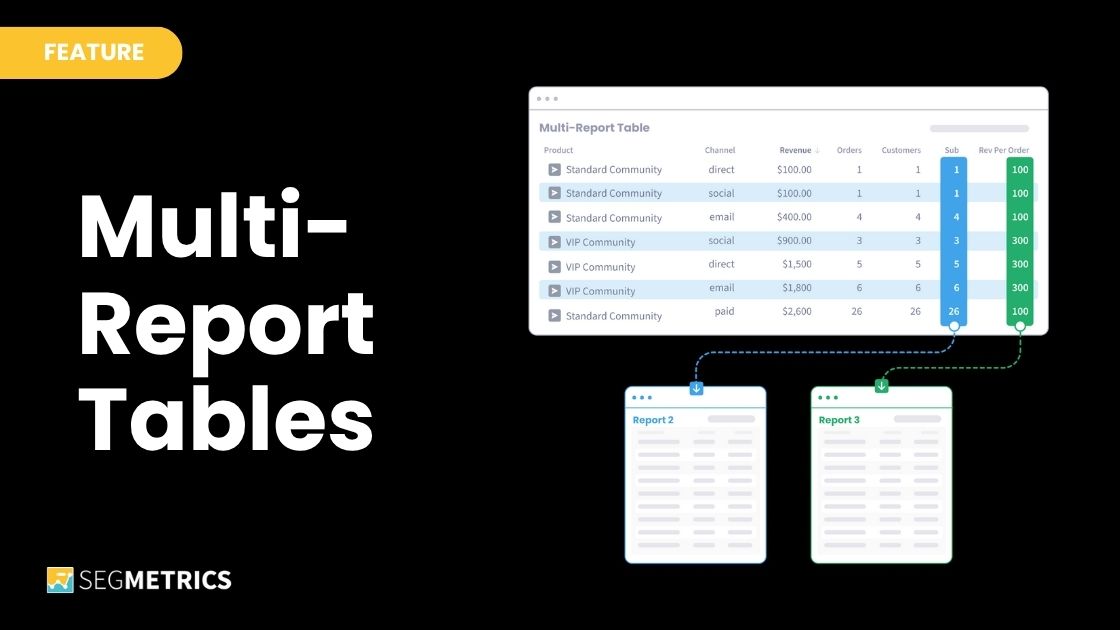 Multi-Report Tables – SegMetrics – Feature