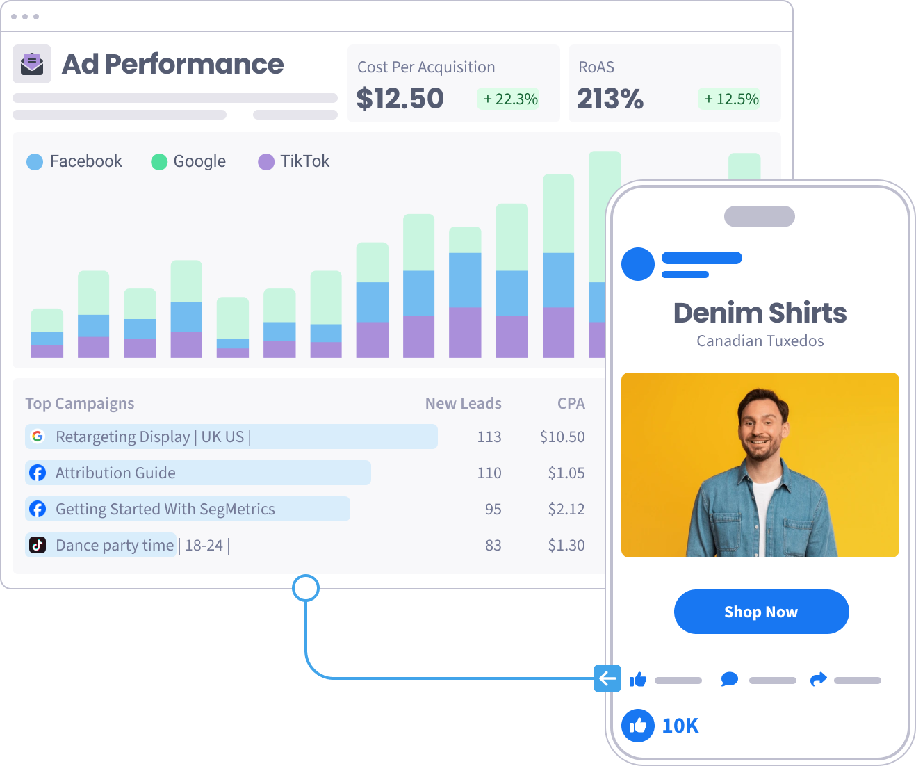 Optimize Ad ROI report in SegMetrics