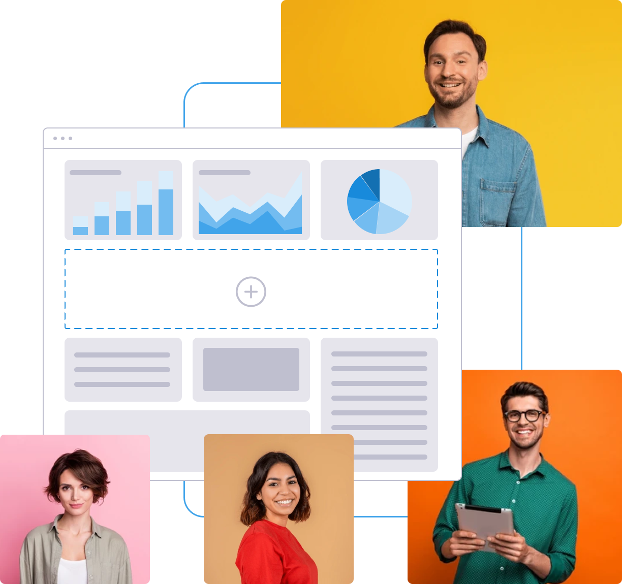 Collaborative Dashboards - Illustration - SegMetrics