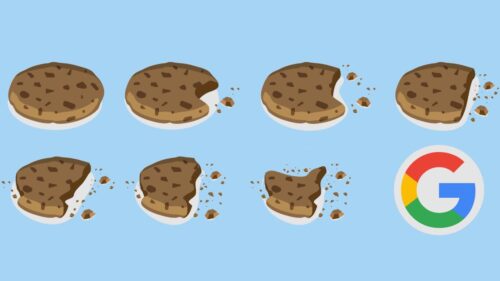 Google's cookie bites banner
