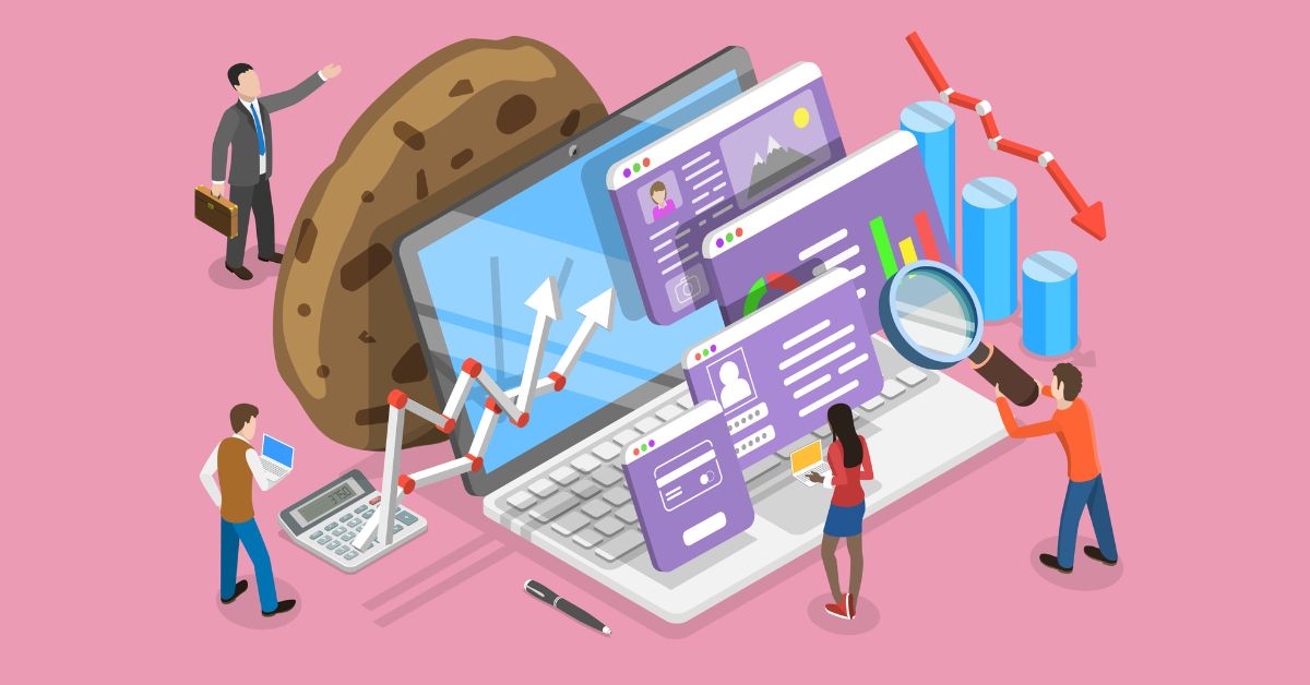 Cookie data gathering graphic