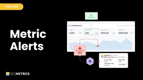Metric Alerts feature banner image for SegMetrics